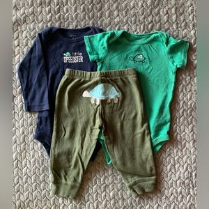 Turtle 3 Piece Set from Carter's in 9M